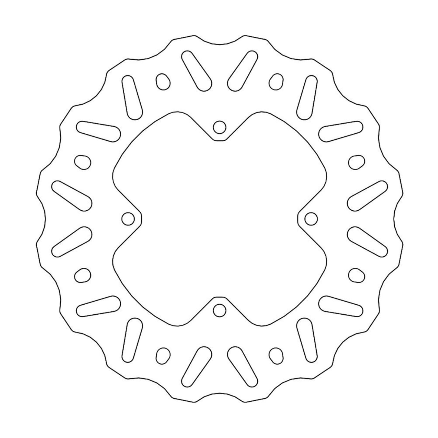 Moto-Master Brake Rotor - Rear - Nitro [MPN: 110360-PU]_1146612