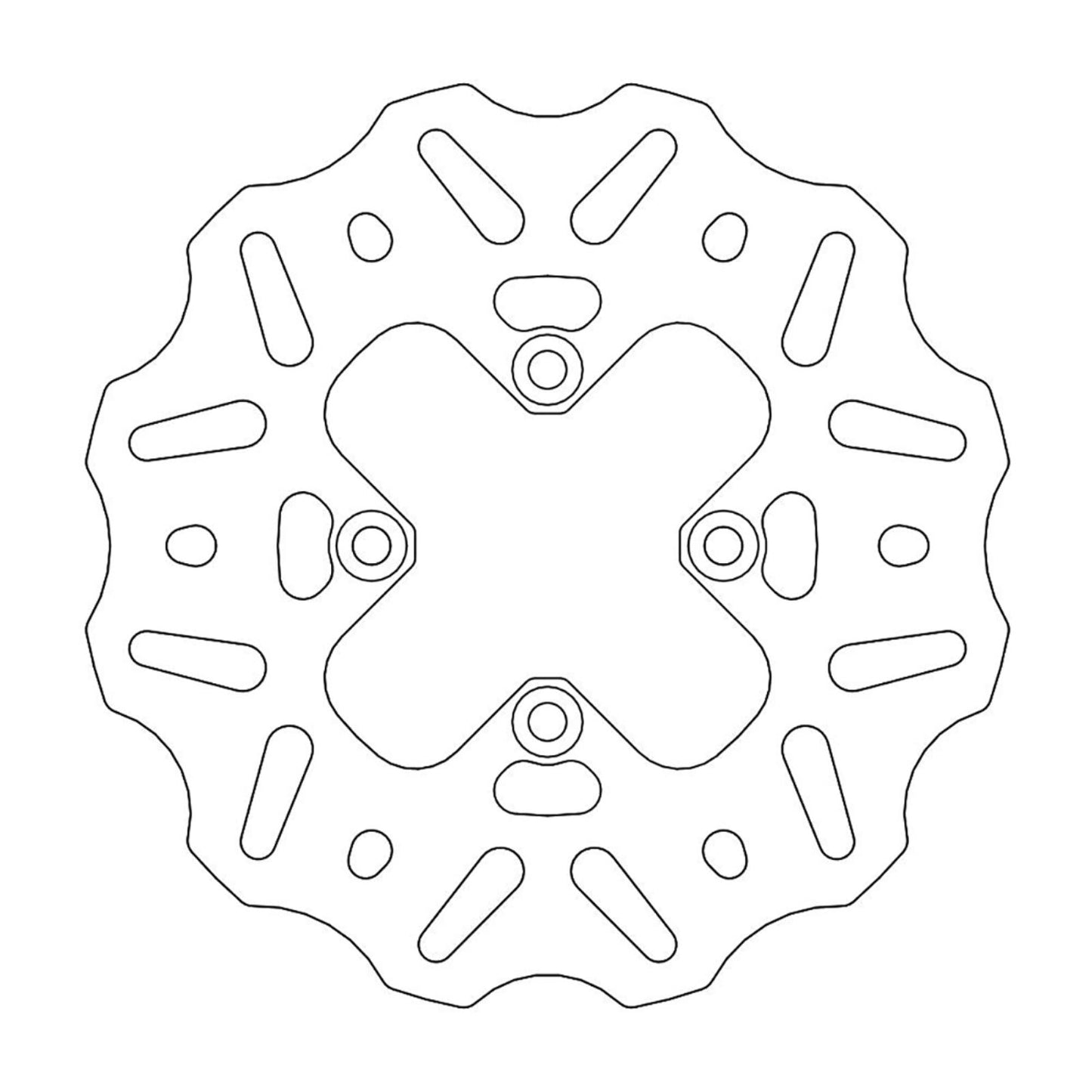 Moto-Master Brake Rotor - Rear - Nitro [MPN: 110364-PU]_1146615