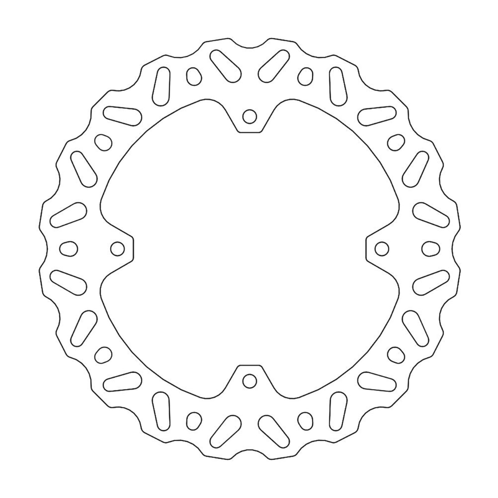 Moto-Master Brake Rotor - Rear - Nitro [MPN: 110365-PU]_1146616