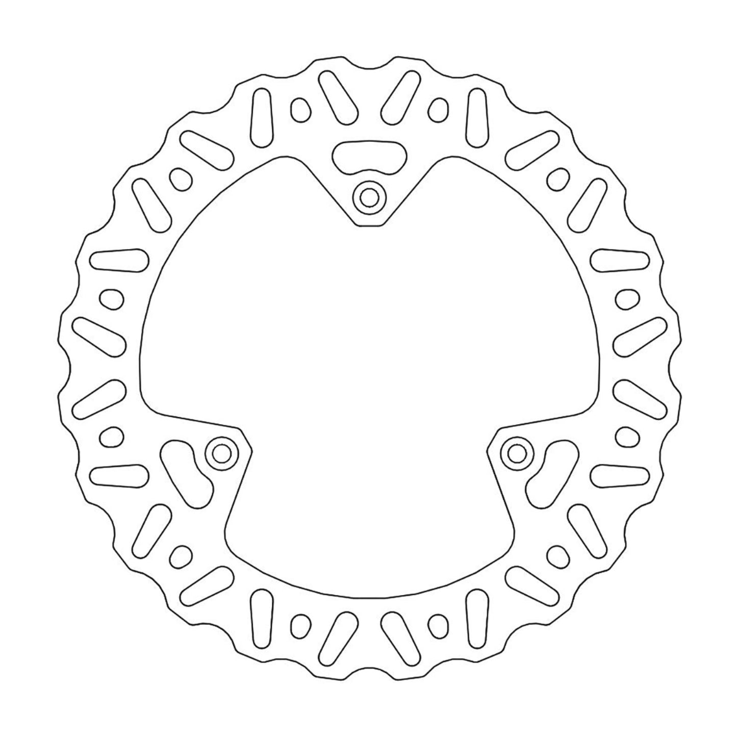 Moto-Master Brake Rotor - Front - Nitro [MPN: 110373-PU]_1146619