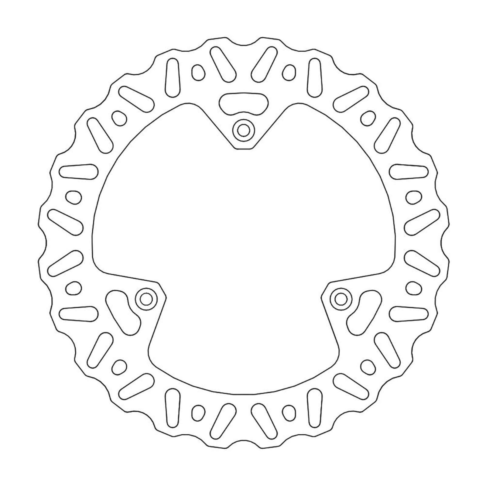 Moto-Master Brake Rotor - Front - Nitro [MPN: 110373-PU]_1146619