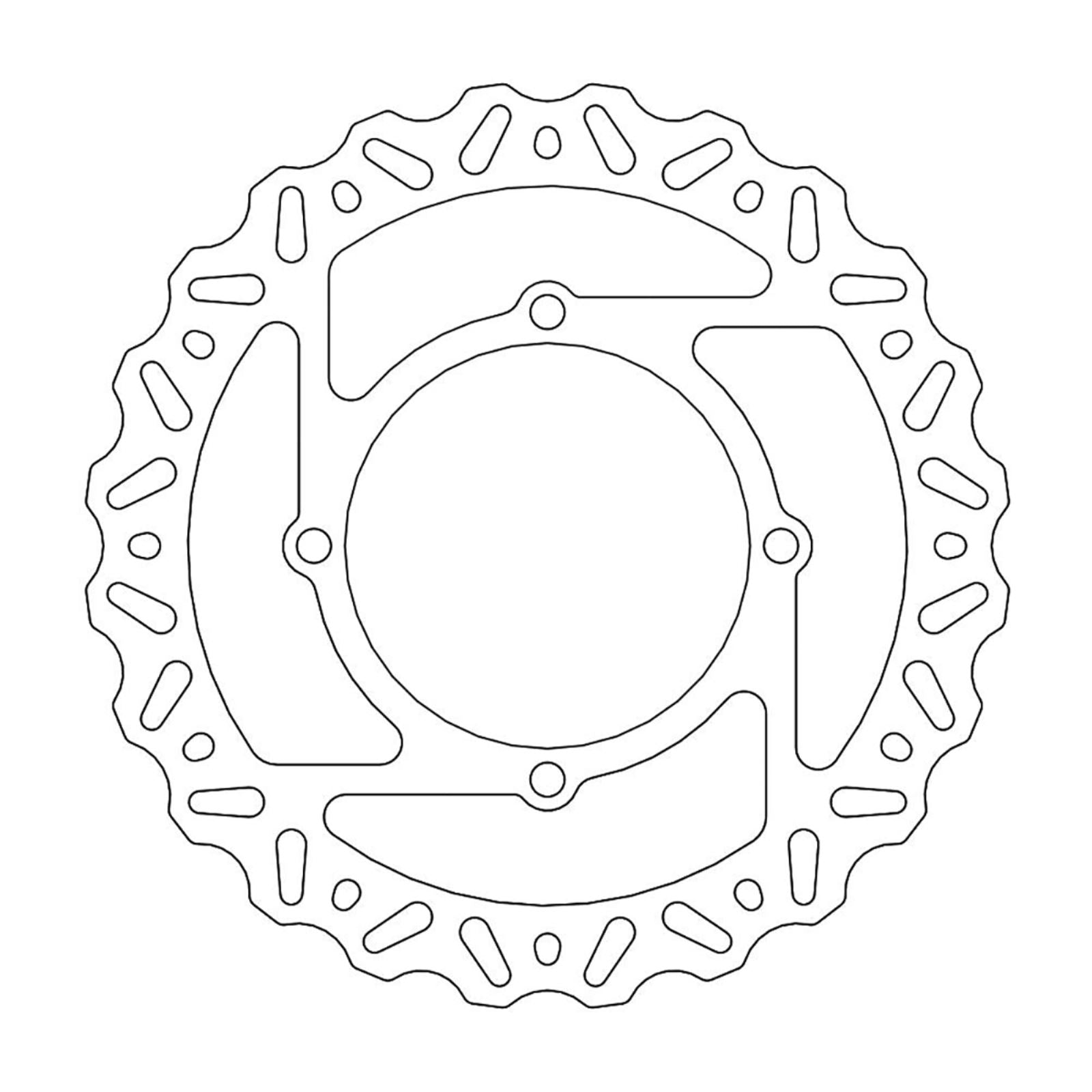 Moto-Master Brake Rotor - Front - Nitro [MPN: 110375-PU]_1146620