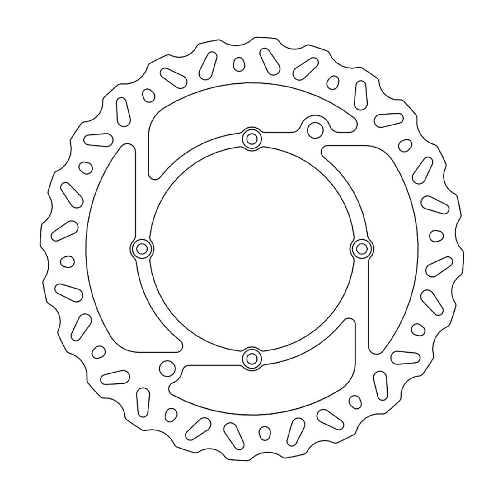 Moto-Master Brake Rotor - Front - Nitro [MPN: 110404-PU]_1146622