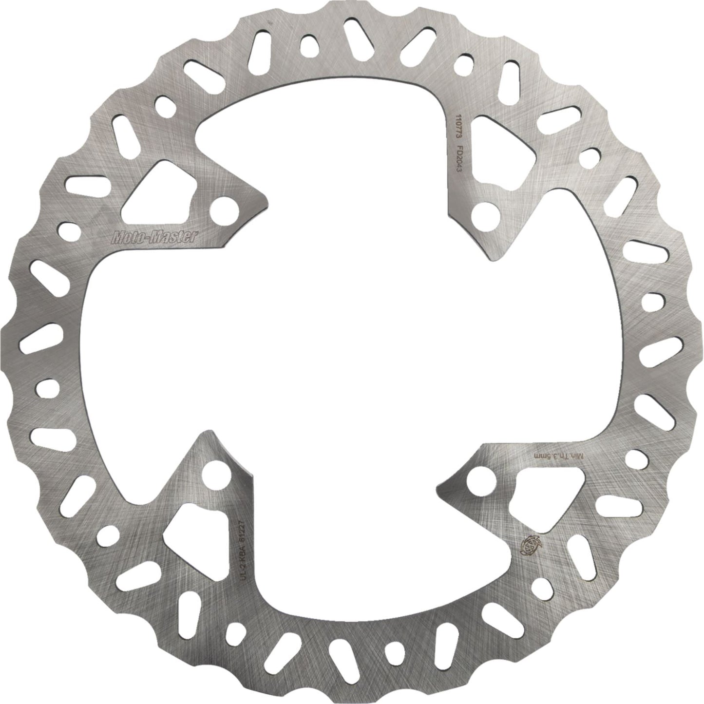 Moto-Master Brake Rotor - Rear - Nitro [MPN: 110773-PU]_1158647
