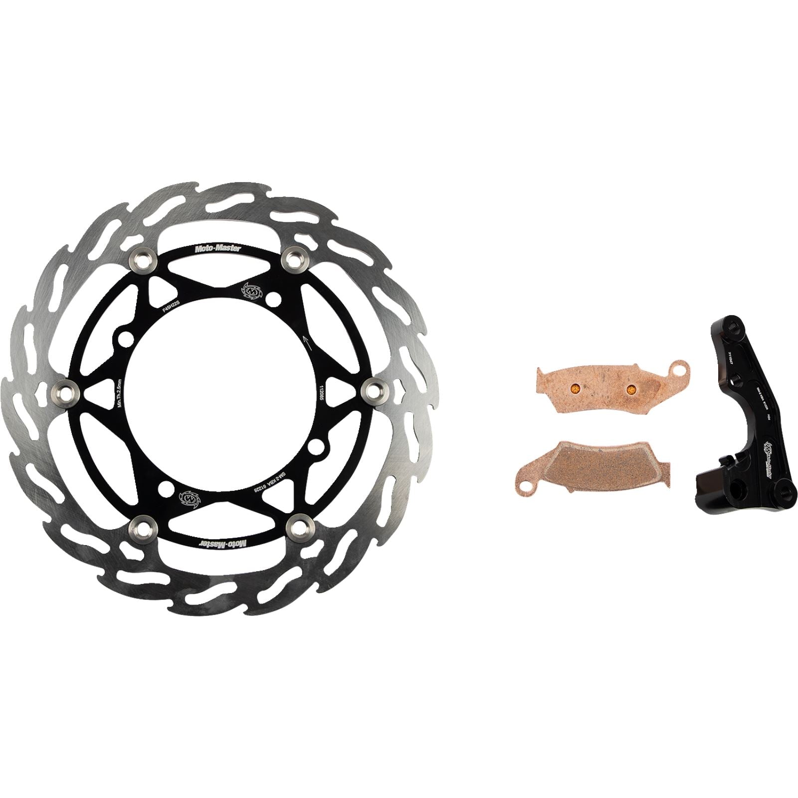Moto-Master Brake Rotor Kit - Flame Series - 270mm [MPN: 310024-PU]_1157270