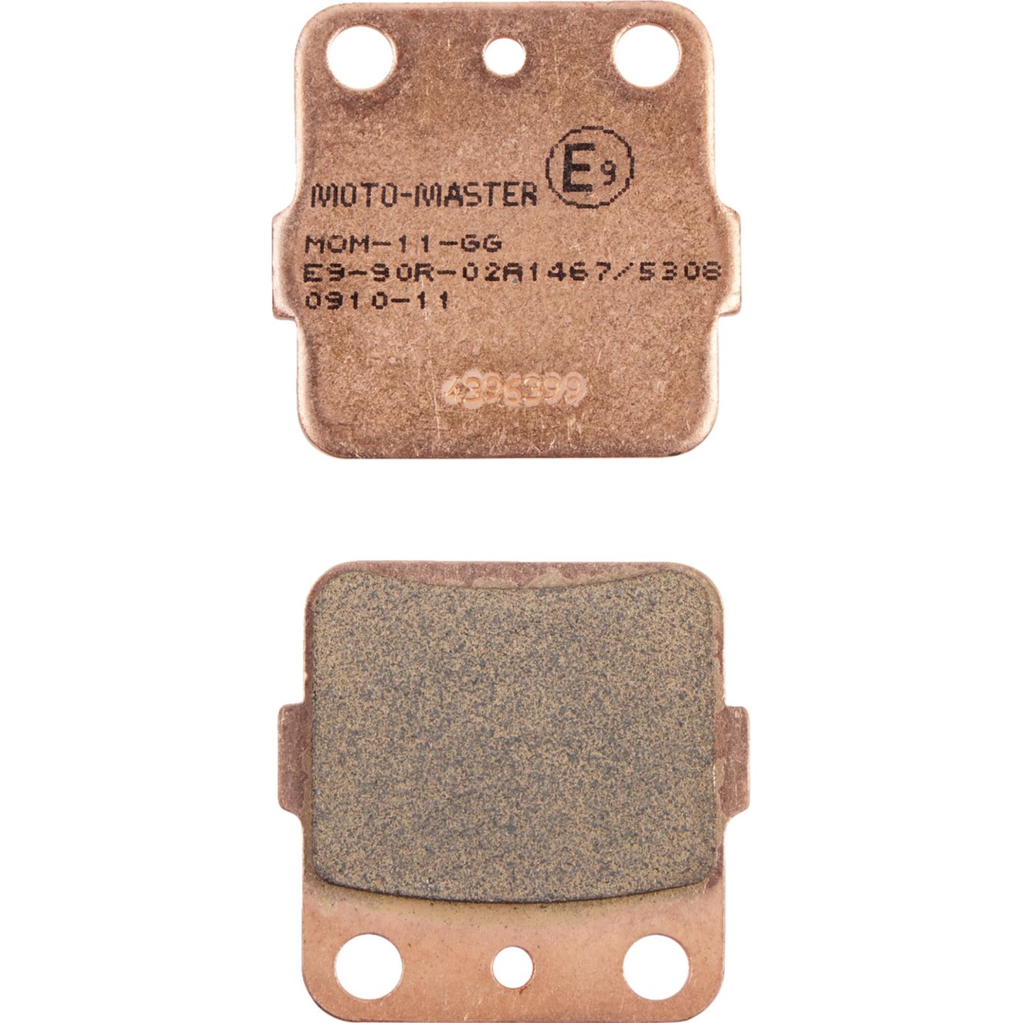 Moto-Master Brake Pads for Yamaha/Honda/Suzuki [MPN: 91011-PU]_1170820