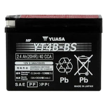Yuasa Battery YT4B-BS Maintenance Free YUAM62T4B_1511877