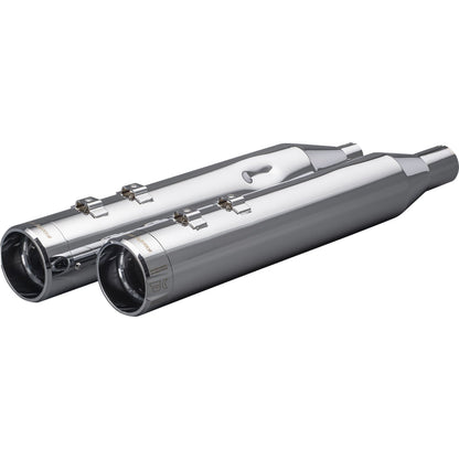 Khrome Werks HP-Plus 4-1/2" Slip-On Mufflers - Chrome Klassic Tip [MPN: 202925]_1148466