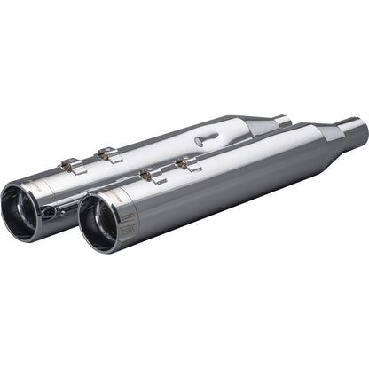 Khrome Werks HP-Plus 4-1/2" Slip-On Mufflers - Chrome Klassic Tip [MPN: 202975]_1148465