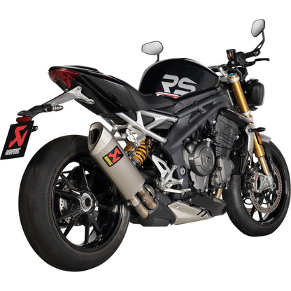 Akrapovic Slip-On Line Muffler - Titanium for Triumph [MPN: S-T12SO5-HAPXLT]_1142235