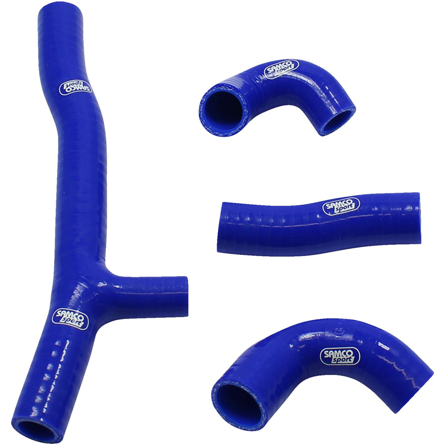 Moose Offroad Orig Equip Fit Radiator Hose Kit - Blue for Gas Gas/KTM KTM-113-BL_1157891