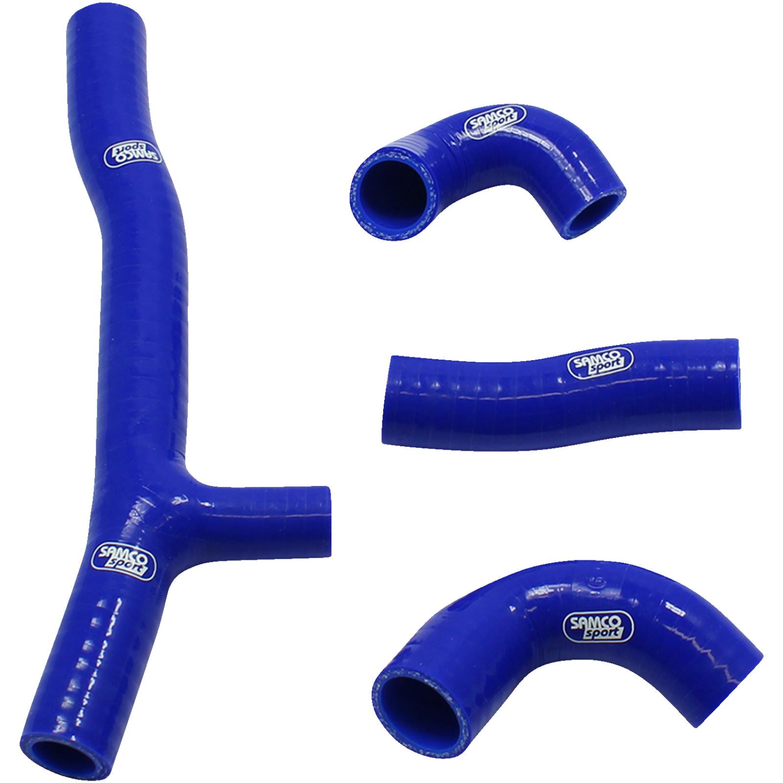 Moose Offroad Orig Equip Fit Radiator Hose Kit - Blue for Gas Gas/KTM KTM-113-BL_1157891