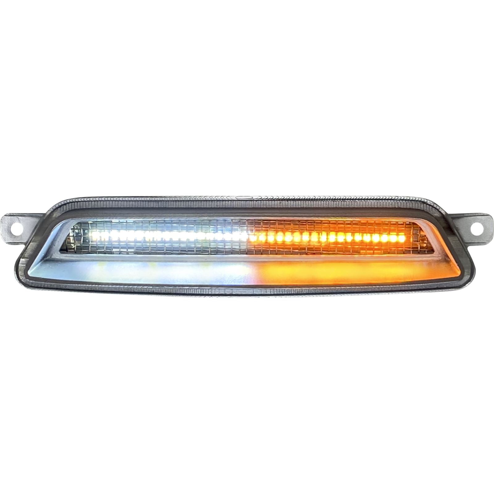 Custom Dynamics Fairing Vent Light - LED - Chrome CD-IND-V-C_1156412