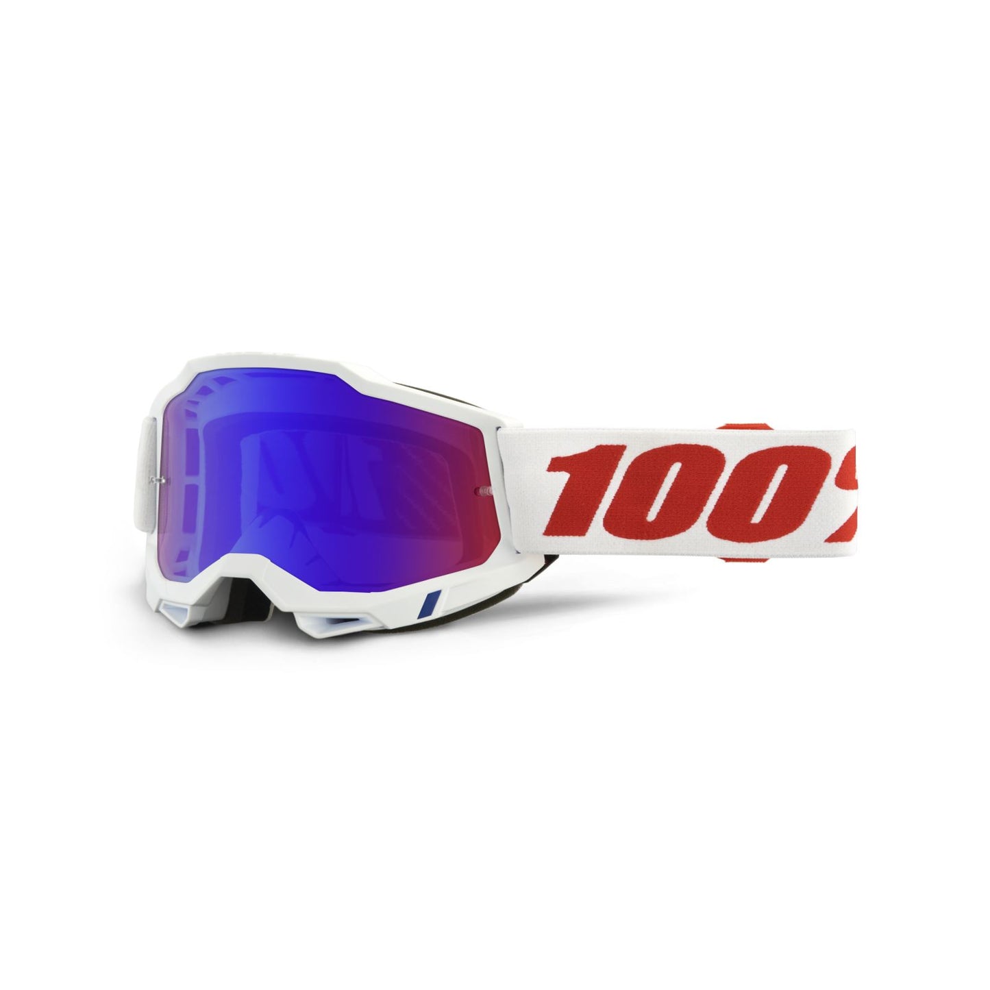 100% Accuri 2 Goggles - Pure - Red/Blue Mirror [MPN: 50014-00028]_1146716