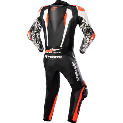 Alpinestars Racing Absolute v2 Leather Suit - Black/White/Red - US 44 / EU 54 [MPN: 3156323123154]_1152042