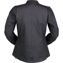Z1R Women's Matchlock Leather Jacket - Black - Large 2813-1028_1142576