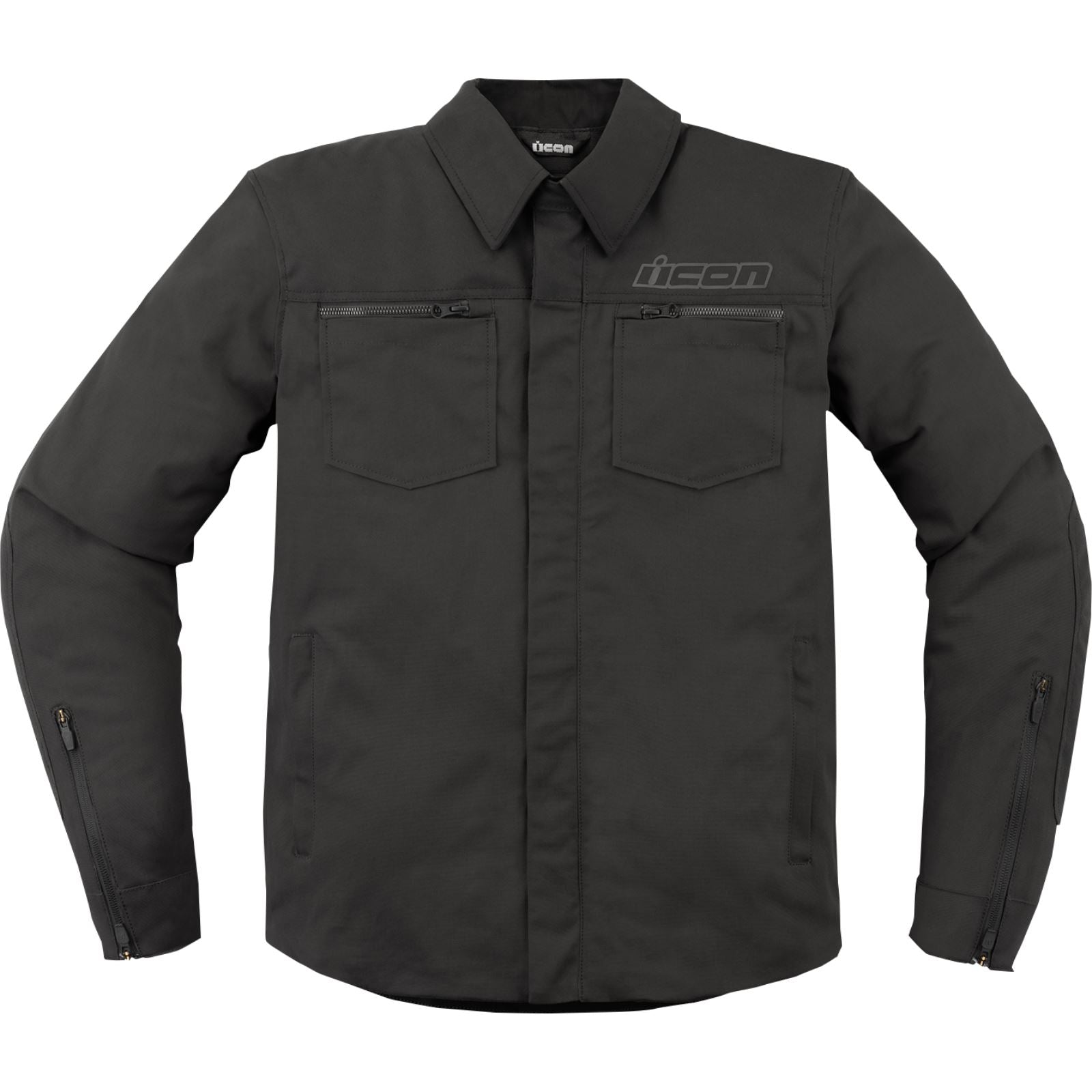 Icon Upstate Canvas CE Jacket - Black_1142688
