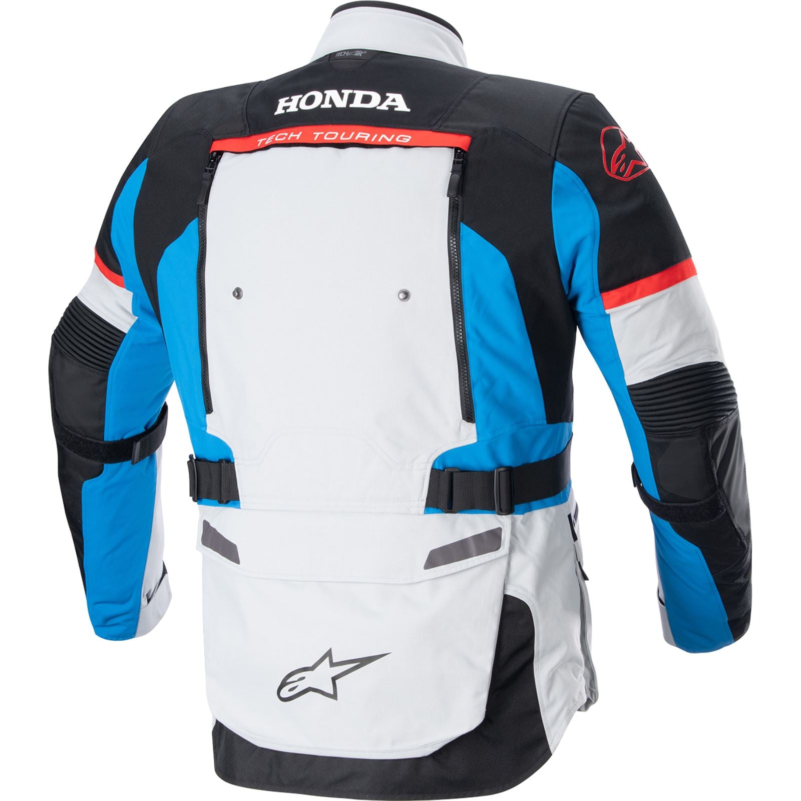 Alpinestars Honda Bogotà Pro Drystar® Jacket - Gray/Black/Red/Blue_1152291