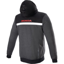 Alpinestars Honda Chrome Street Hoodie - Black/Gray/Red - 2XL [MPN: 4201323-1908-2X]_1152344
