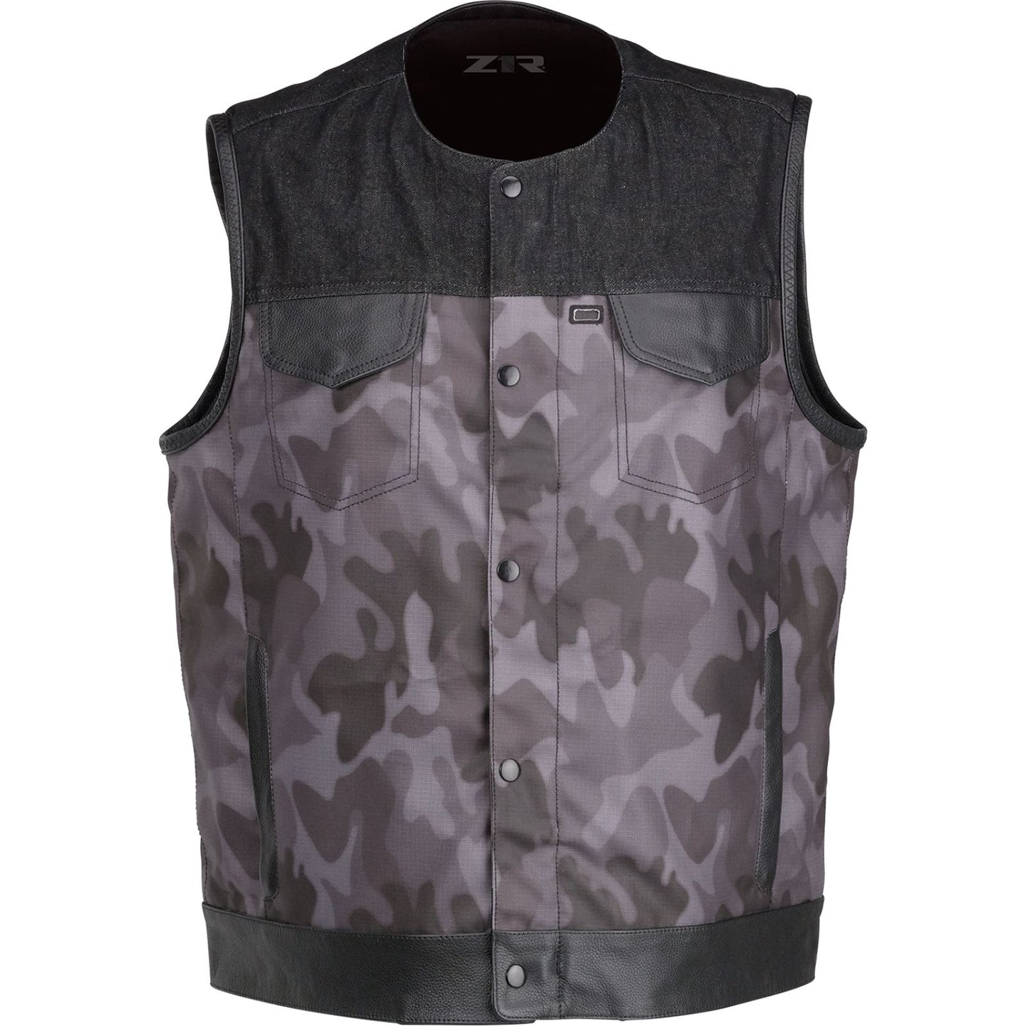 Z1R Nightfire Camo Vest - Black/Gray_1142706