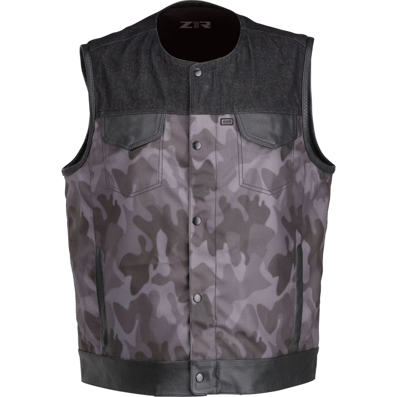 Z1R Nightfire Camo Vest - Black/Gray_1142706