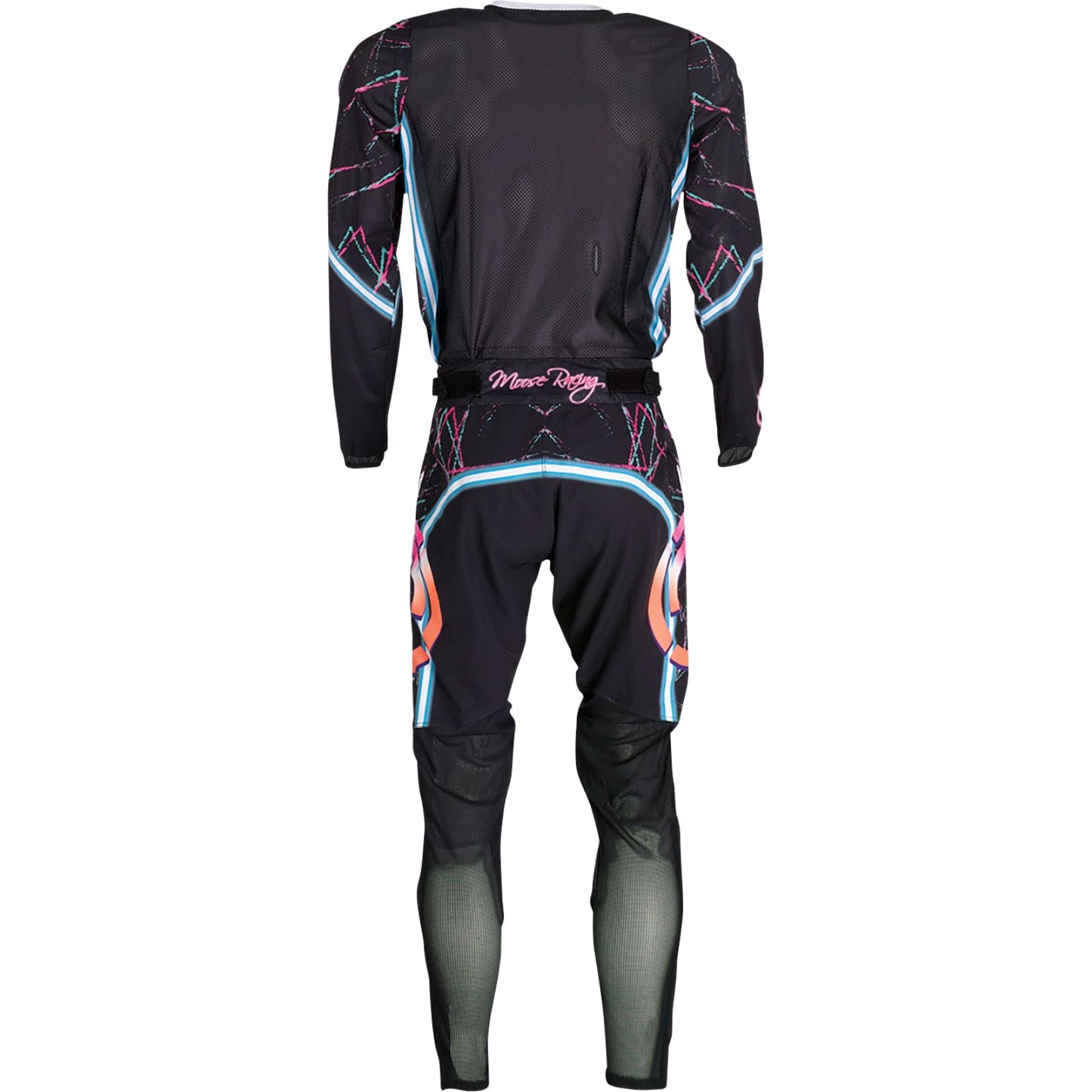 Moose Offroad Sahara Motorcycle Race Pants - Pink/Black_1143065