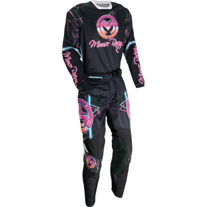 Sahara Motorcycle Race Pants - Pink/Black - 36_1142999