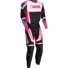 Agroid Motorcycle Race Jersey - Pink/Purple/Black - Large_1143111