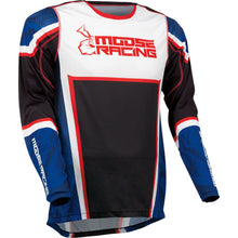 Agroid Motorcycle Race Jersey - Red/White/Blue/Black - XL_1143183
