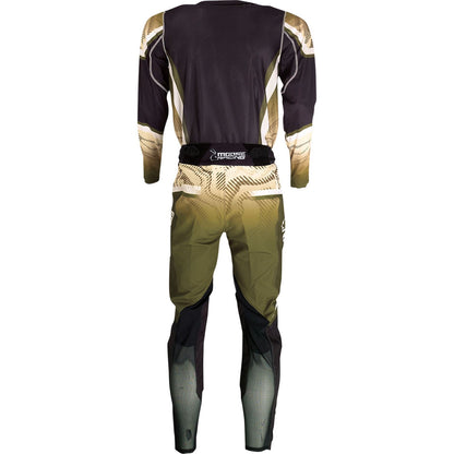 Agroid Motorcycle Race Jersey - Olive/Tan/Black - XL_1143150