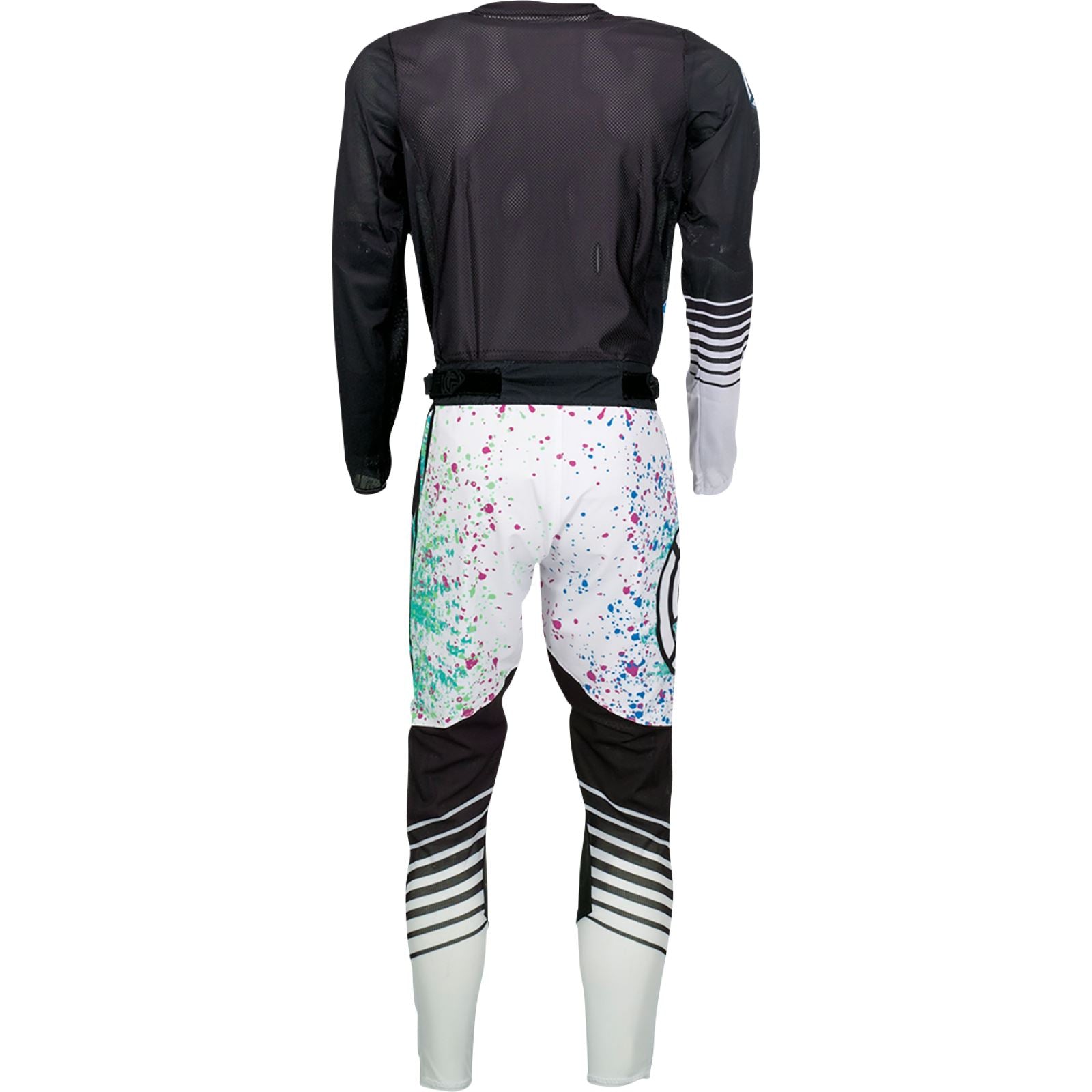 Sahara Motorcycle Race Jersey - Black/White - Large_1143200