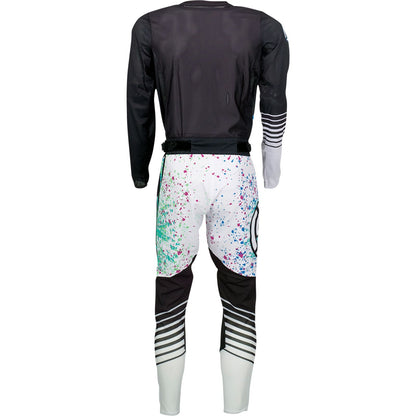 Sahara Motorcycle Race Jersey - Black/White - Large_1143200