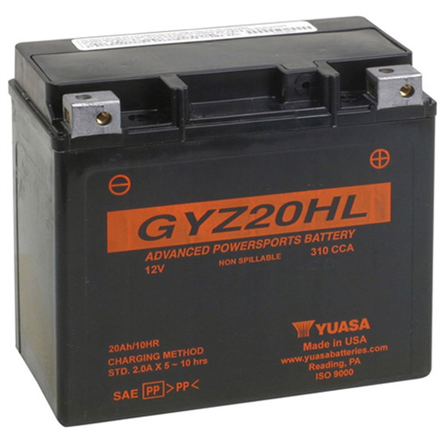 Yuasa Battery GYZ20HL Sealed Factory Activated YUAM720GH_590997