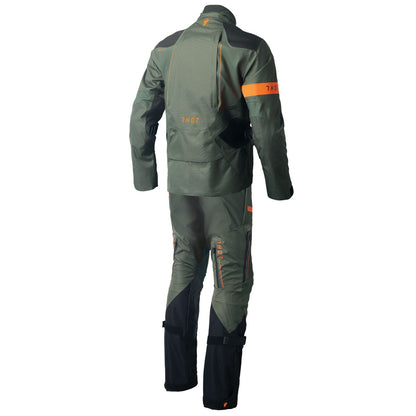 Thor Range Jersey - Army Green/Orange - Small 2910-7482_1152662