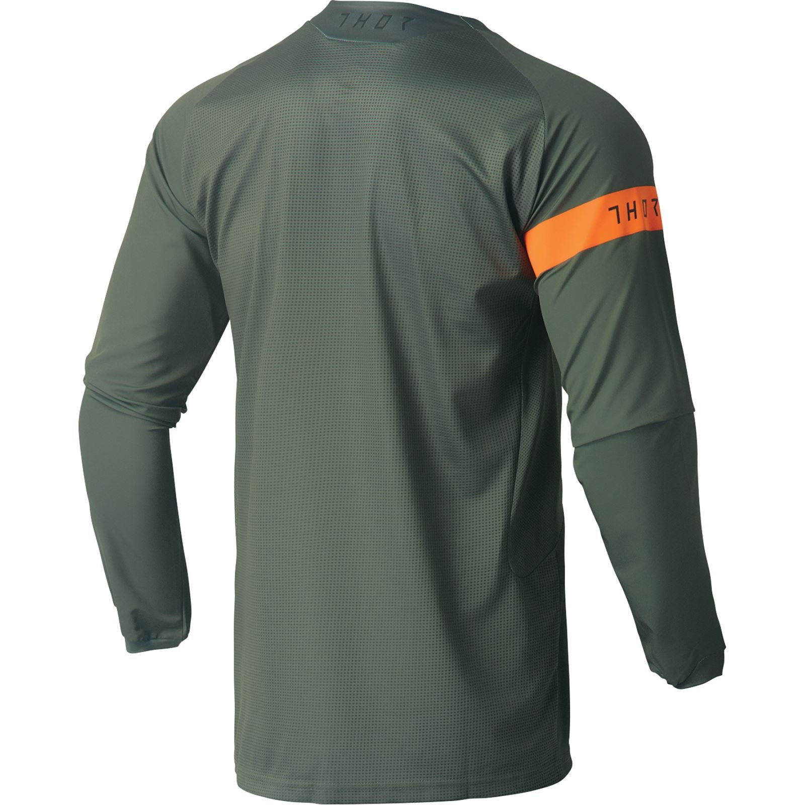 Thor Range Jersey - Army Green/Orange - Large 2910-7484_1152666