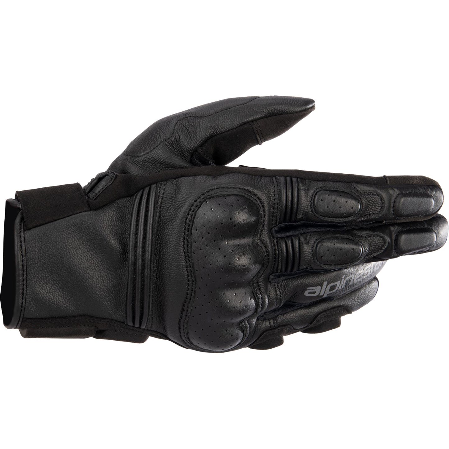 Alpinestars Phenom Leather Riding Gloves - Black/Black - 2XL [MPN: 3501723-1100-2X]_1152713