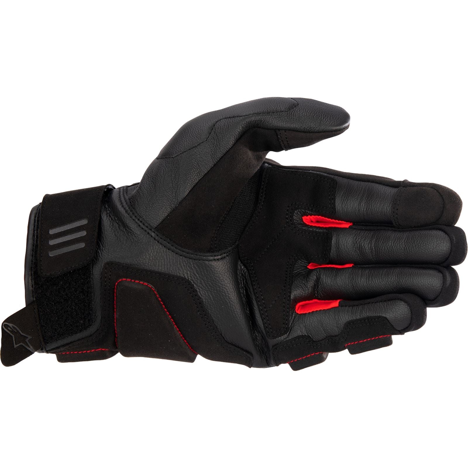 Alpinestars Phenom Leather Riding Gloves - Black/Red_1152690