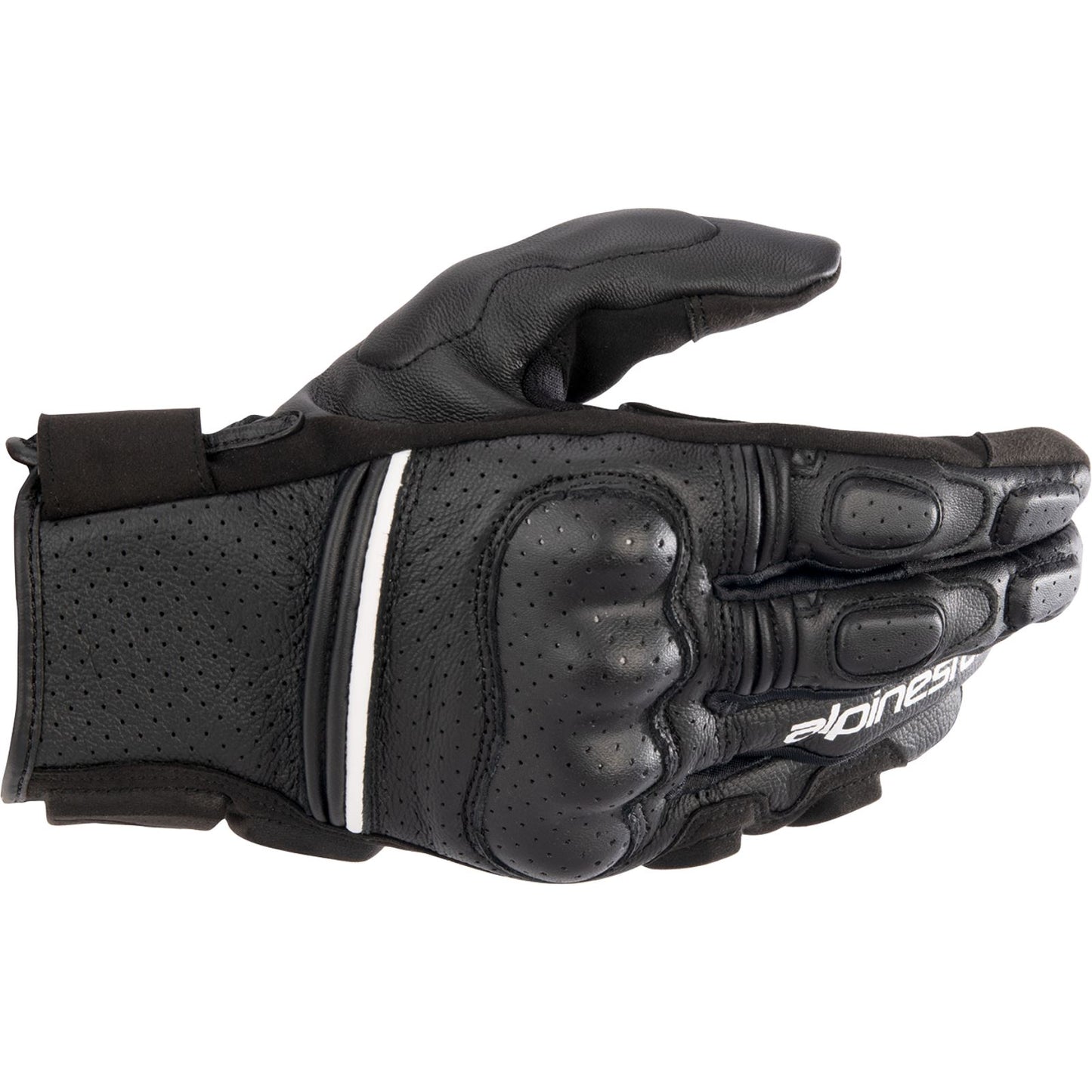 Alpinestars Phenom-Air Motorcycle Riding Gloves  - Black/White - Small [MPN: 3571723-12-S]_1152727