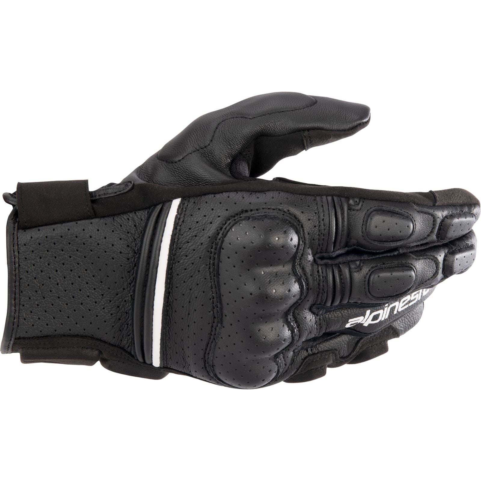 Alpinestars Phenom-Air Motorcycle Riding Gloves  - Black/White - 3XL [MPN: 3571723-12-3XL]_1152737