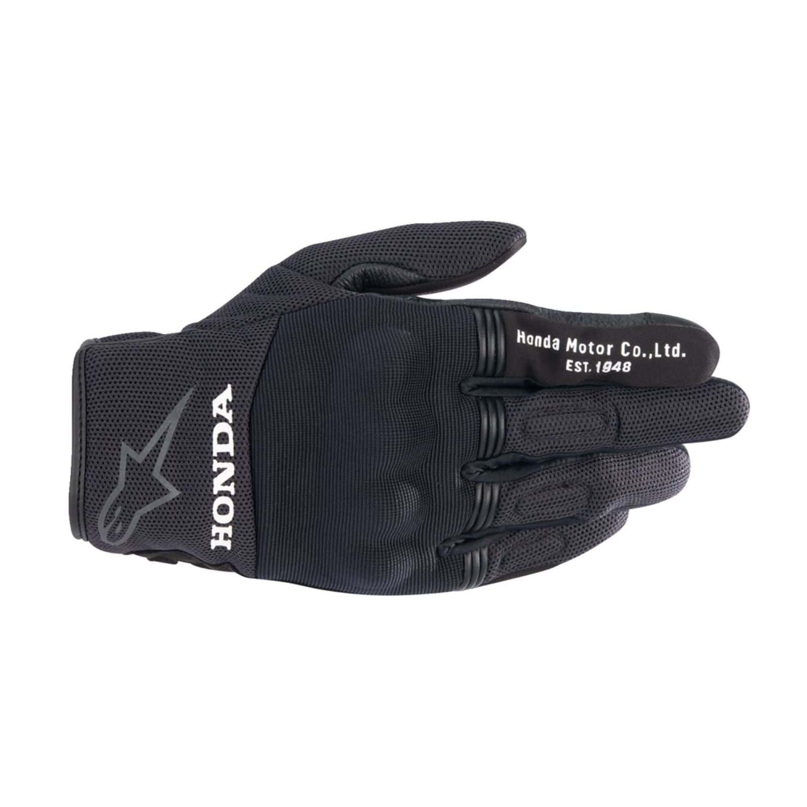 Alpinestars Honda Copper Riding Gloves - Black - Large [MPN: 3568321-10-L]_1156835