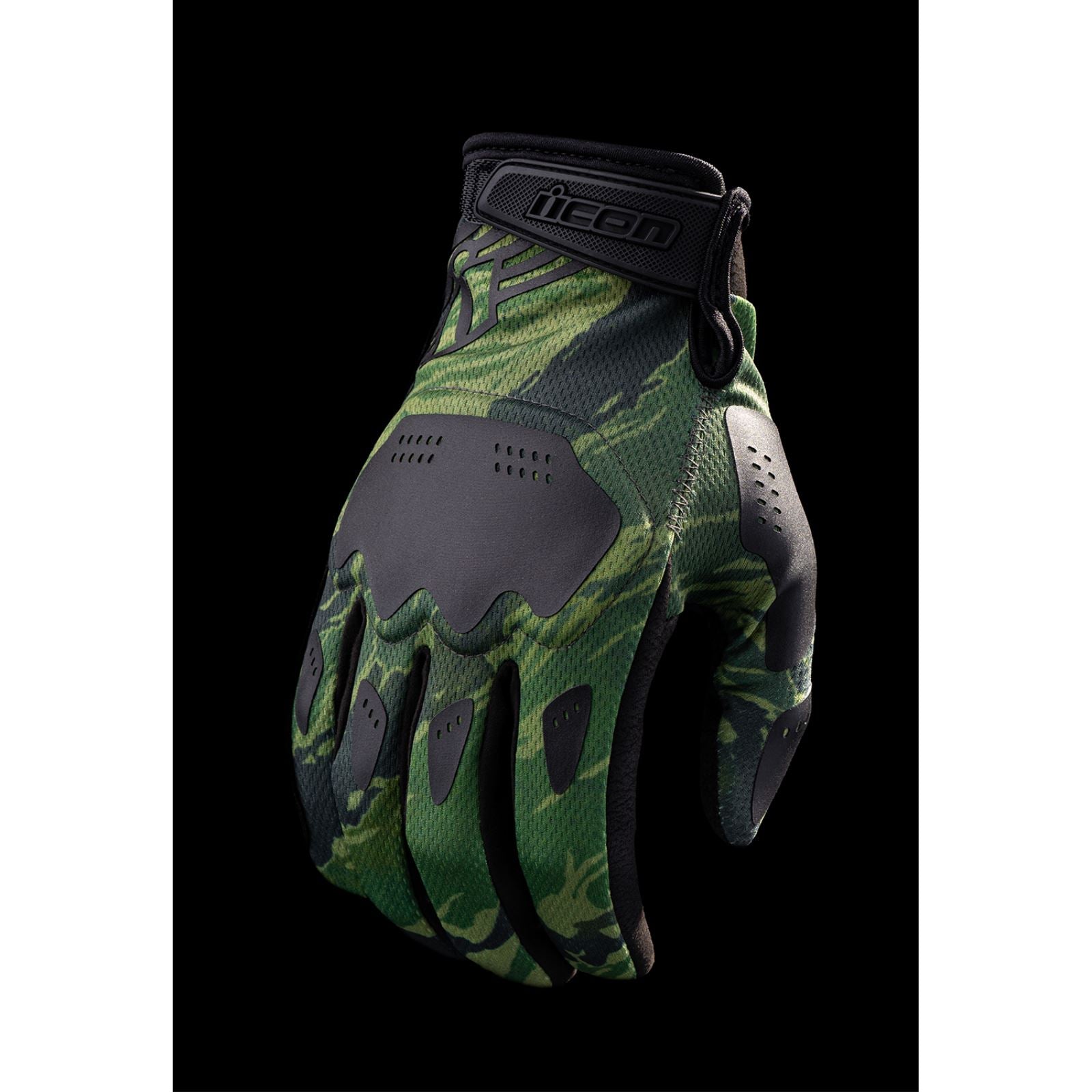 Icon Hooligan™ Tiger's Blood Gloves - Green_1143356