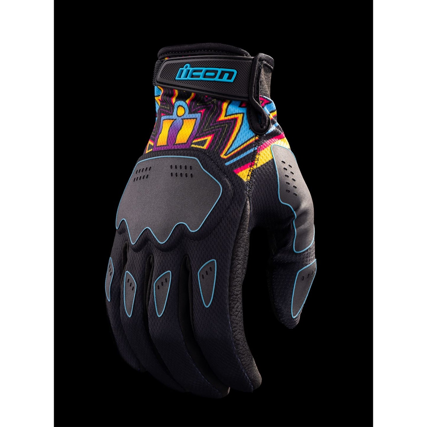 Icon Hooligan™ Lucky Lid Gloves - Black _1152774