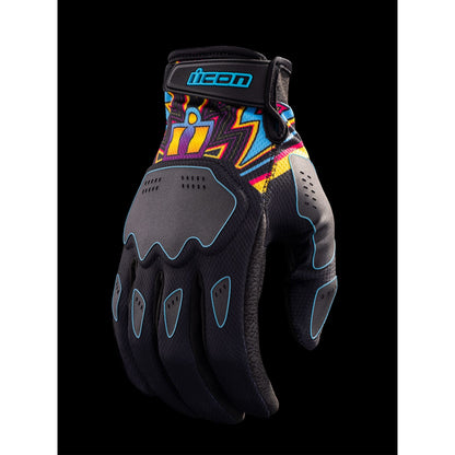 Icon Hooligan™ Lucky Lid Gloves - Black _1152774