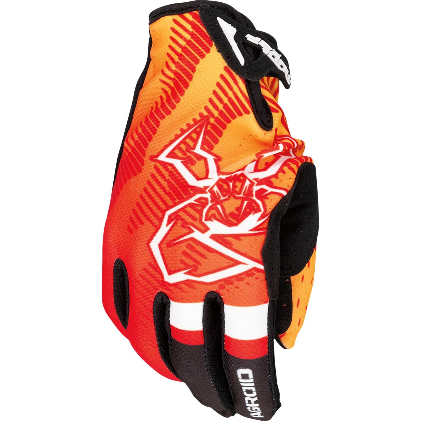 Moose Offroad Agroid™ Motorcycle Race Pro Gloves - Orange_1143535