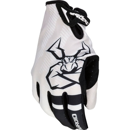 Moose Offroad Agroid™ Motorcycle Race Pro Gloves - White_1143502