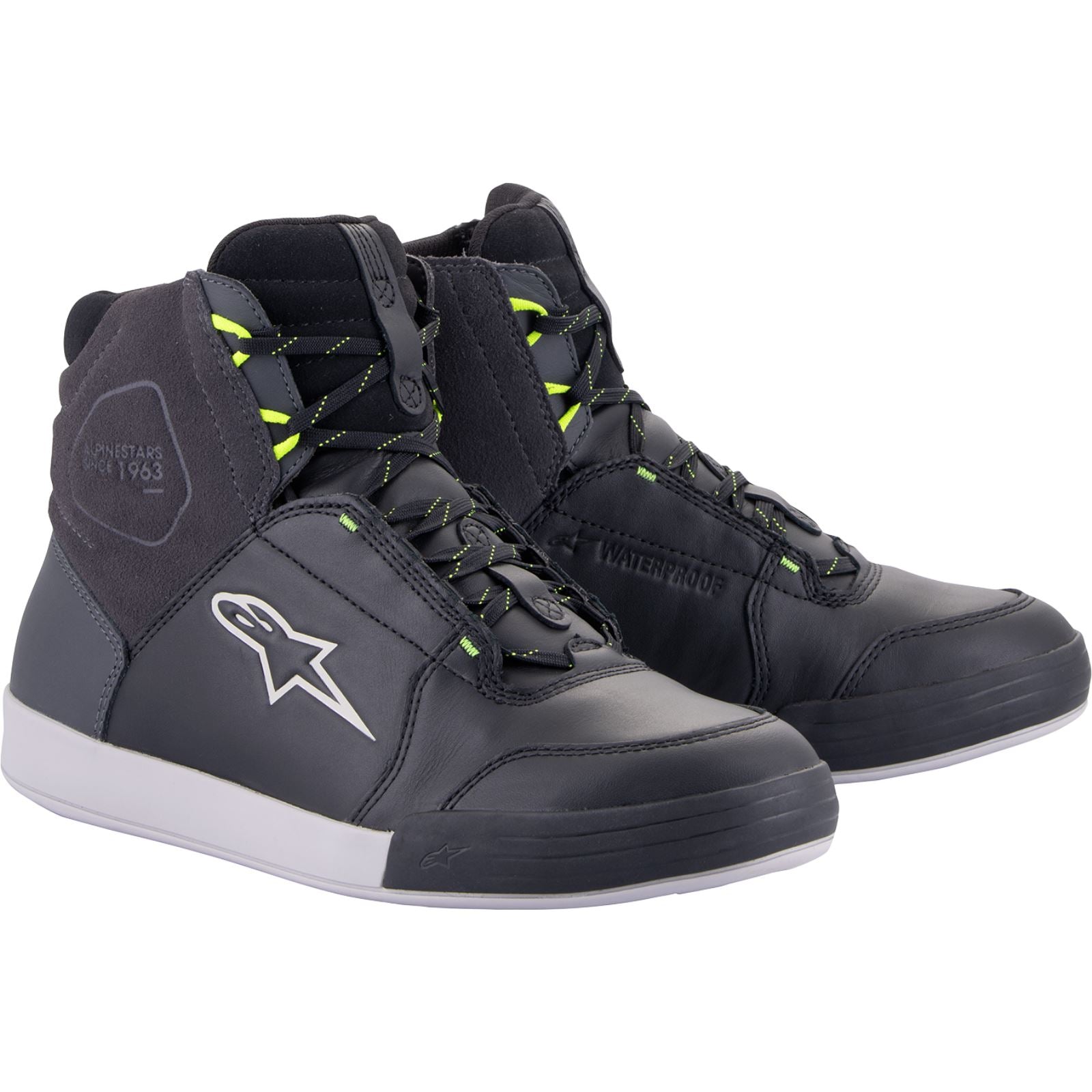Alpinestars Chrome Shoes - Waterproof - Black/Gray - US 13 [MPN: 2543123-1015-13]_1152974
