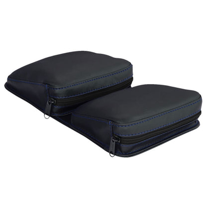 Show Chrome Kaliber Dash Pouch for Polaris Slingshot - Black with Blue Stitching H44-4BLUE_1171895