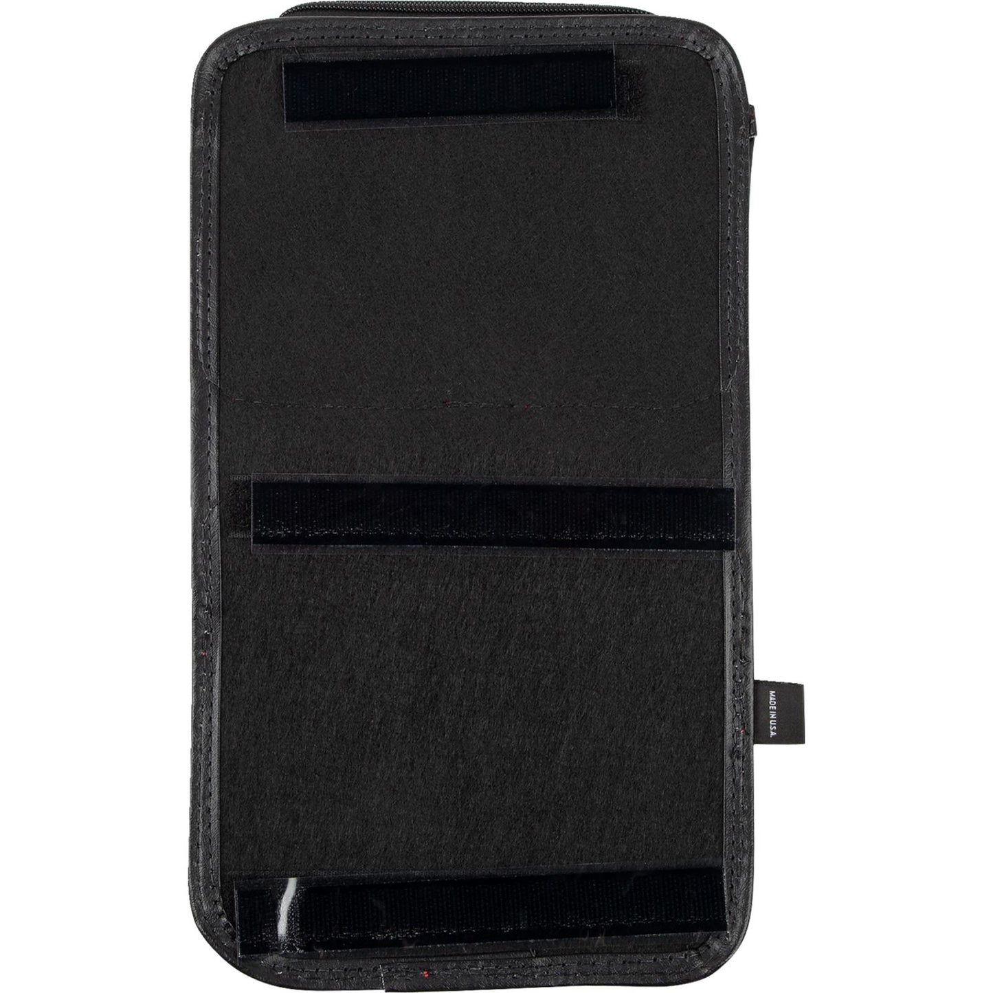 Show Chrome Kaliber Dash Pouch for Polaris Slingshot - Black with Red Stitching H44-4RED_1158664