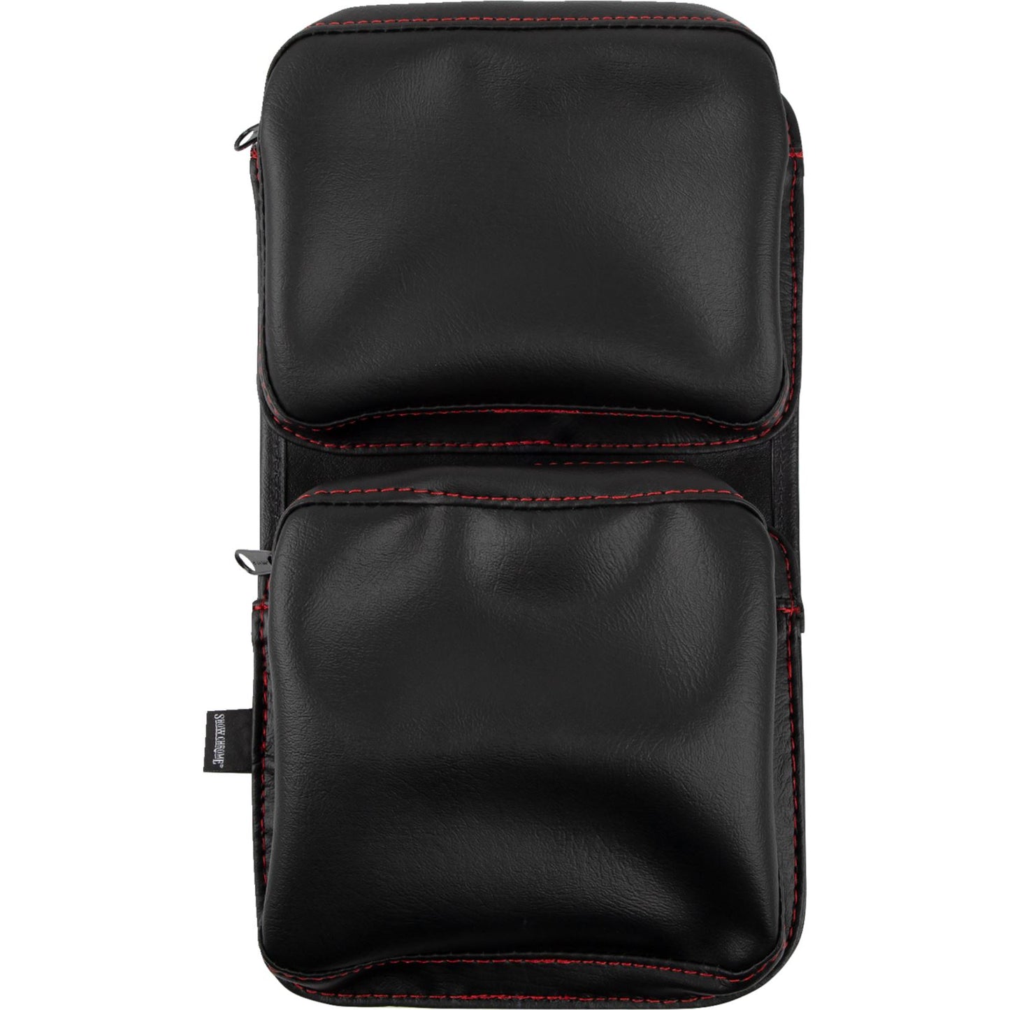 Show Chrome Kaliber Dash Pouch for Polaris Slingshot - Black with Red Stitching H44-4RED_1158665