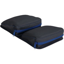 Show Chrome Kaliber Dash Pouch for Polaris Slingshot - Black with Blue Zipper H44-4ZBLUE_1158666